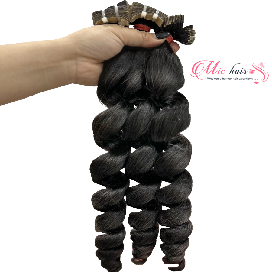 tape-in-hair-extensions-loose wave