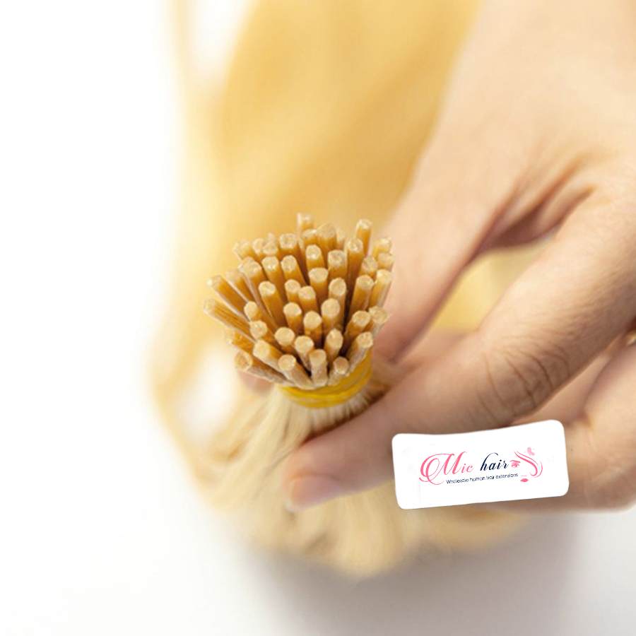 Blonde-I-Tip-Hair-Extensions