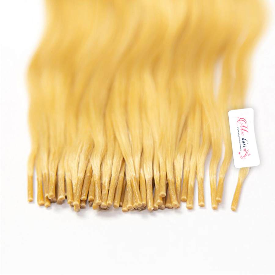 Blonde-I-Tip-Hair-Extensions
