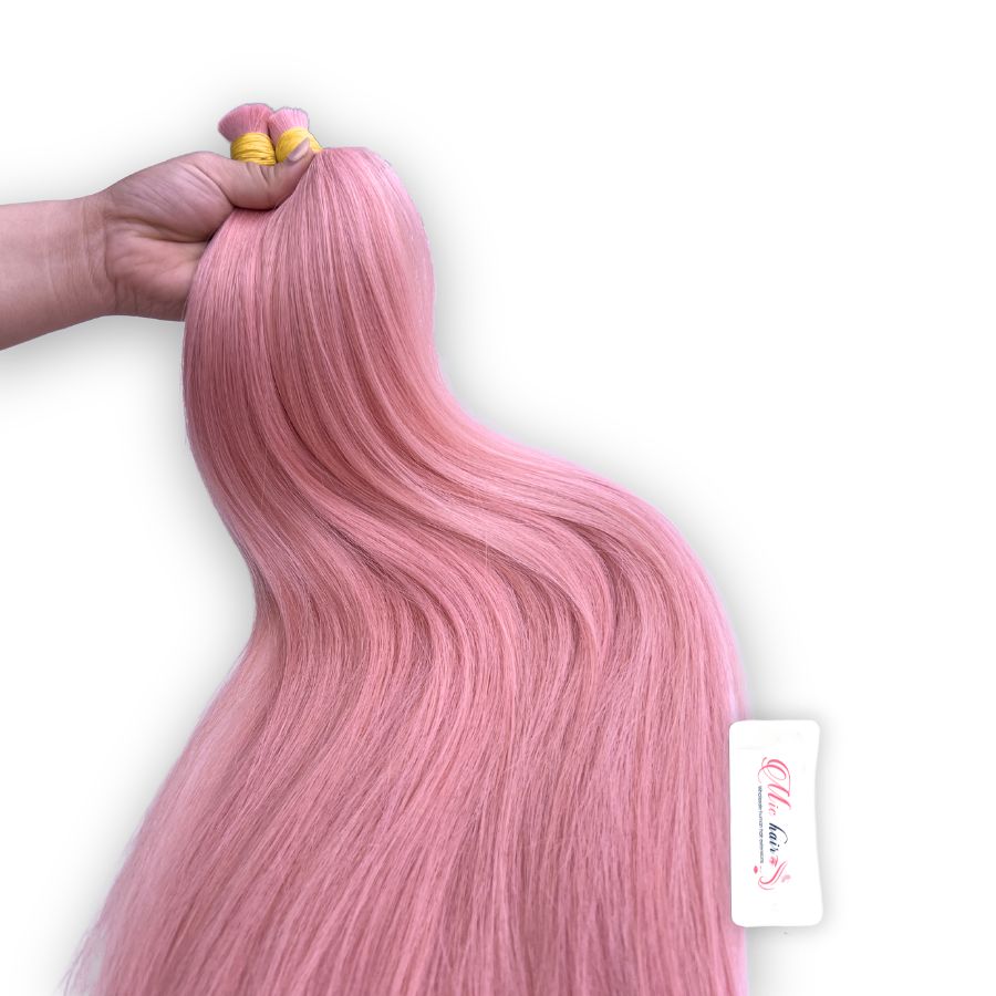 long-bulk-straight-human-hair-bundles-pink