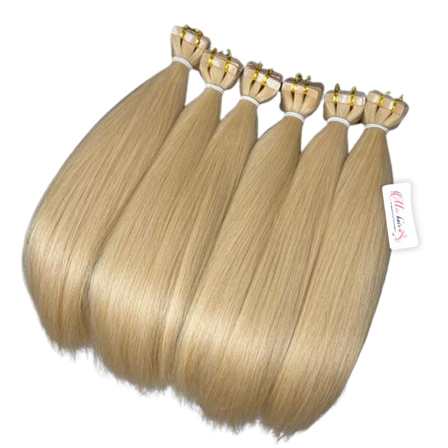 613-blonde-straight-tape-in
