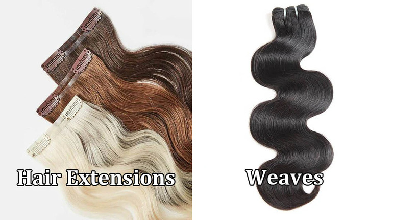 Difference Between Weaves and Extensions