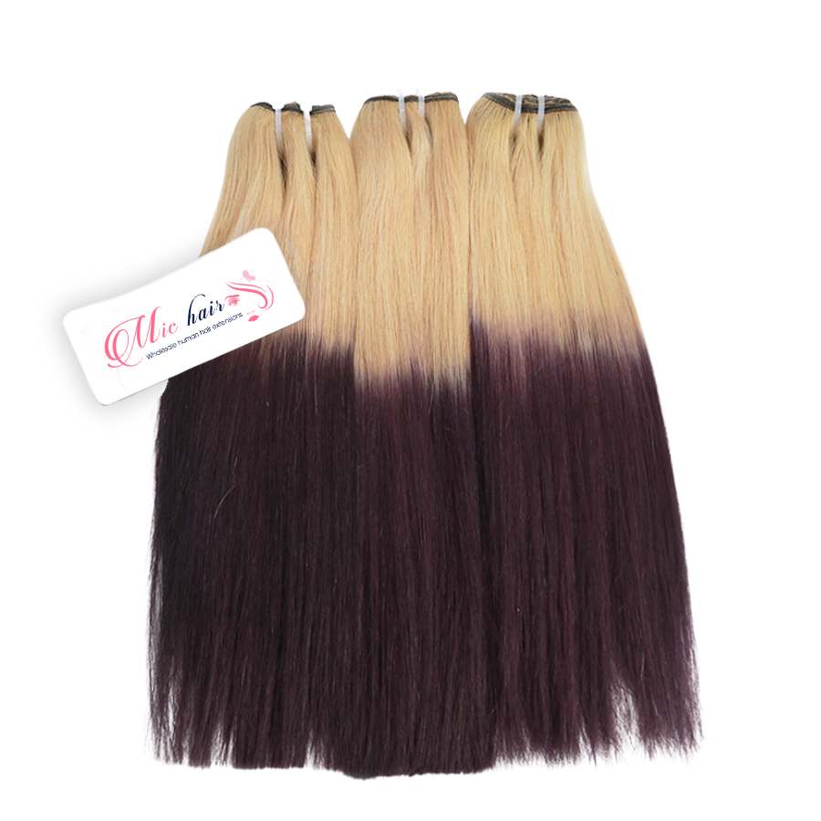 blonde-dark-purple-ombre-bone-straight-hair