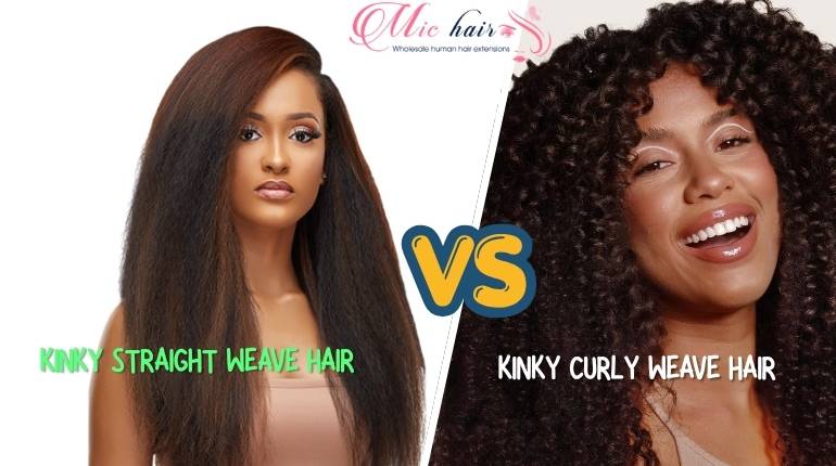 Kinky Curly Weave Vs Kinky Straight Weave Hair: What Is the Difference?