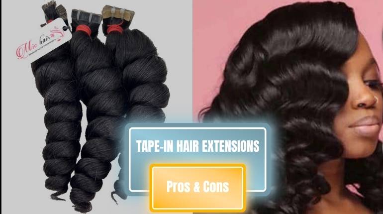 Tape-In Hair Extensions Guide | Pros And Cons