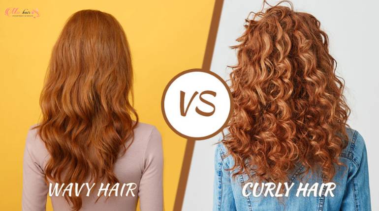 Difference Between Wavy Hair and Curly Hair