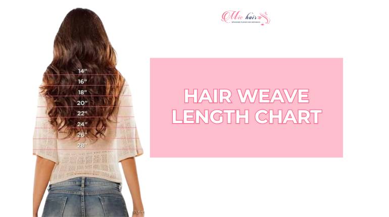 2023 Guide: Hair Weave Length Chart