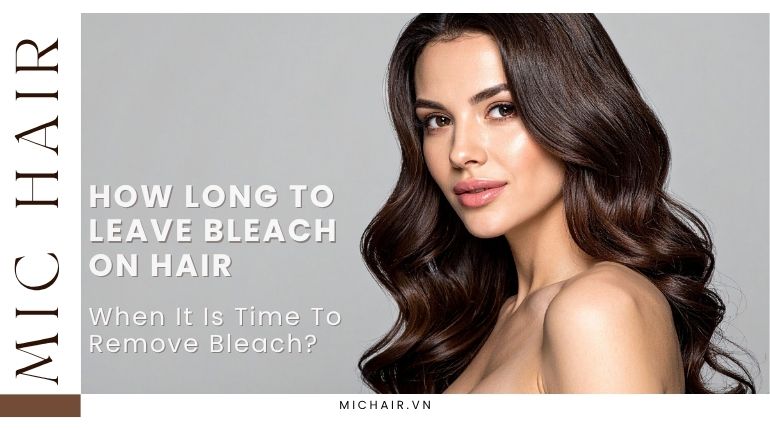 How Long to Leave Bleach on Hair