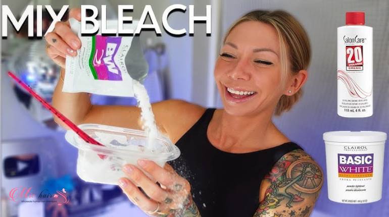 How To Mix Bleach Powder And Developer At Home?