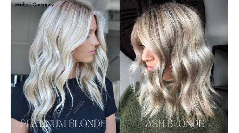 Selecting Platinum Blonde vs. Ash Blonde Hair Variations