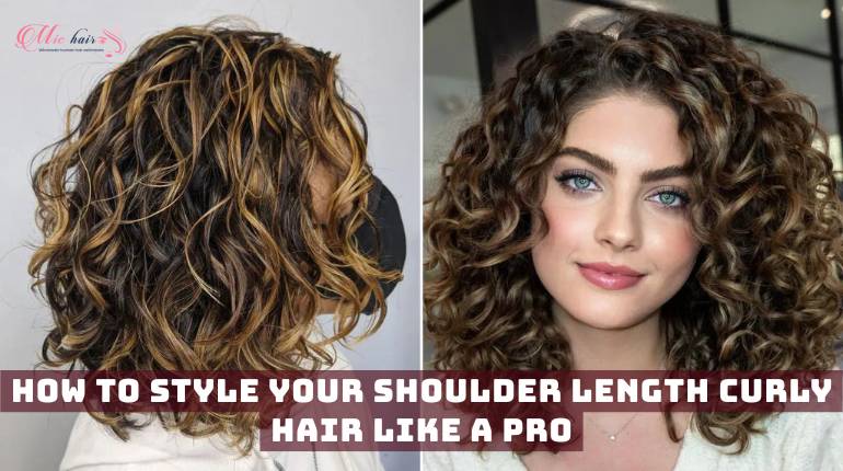 How to Style Your Shoulder Length Curly Hair Like A Pro