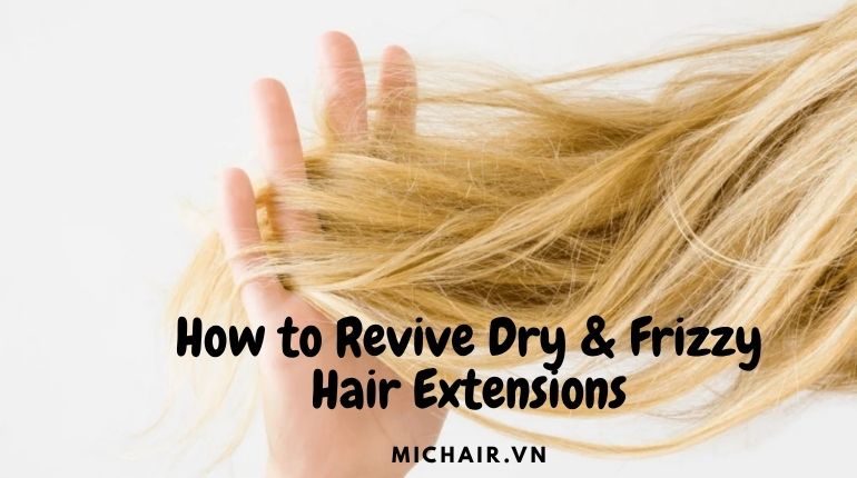 How to make hair extensions soft again at home