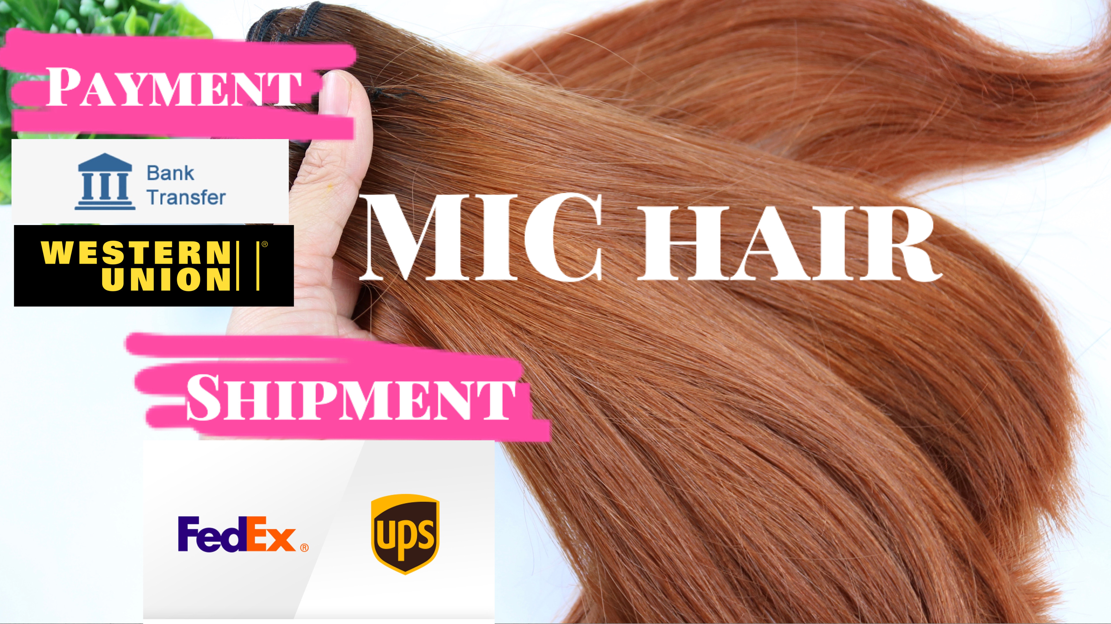 Very important to know about shipping and payment - Vietnamese Hair Supplier | Michair Factory