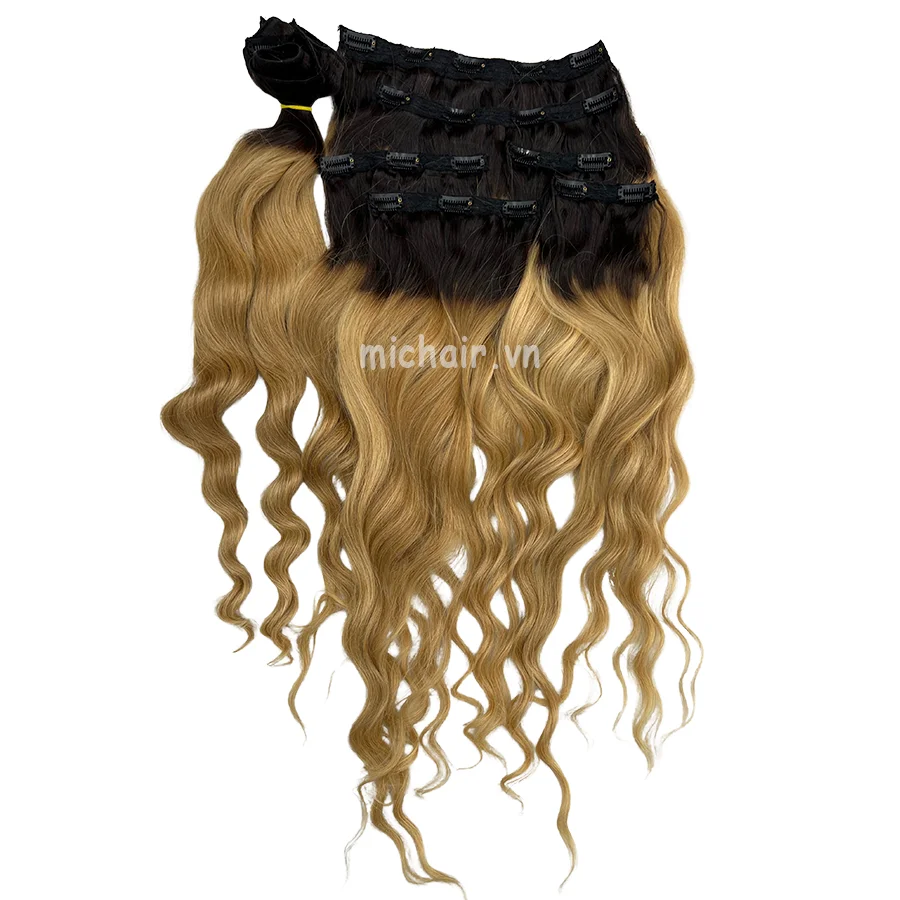 ombre-black-to-blonde-clip-in-hair-extensions