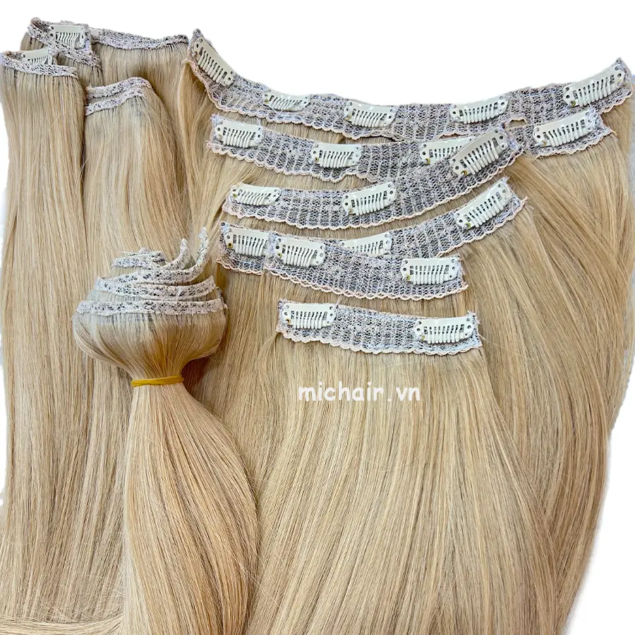blonde-color-straight-clip-in-human-hair-extensions